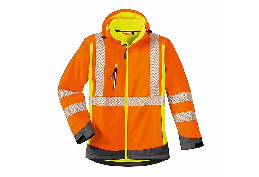 4PROTECT Warnschutz-Shirt Warn-Wetterschutz-Softshell-Jacke Houston günstig online kaufen