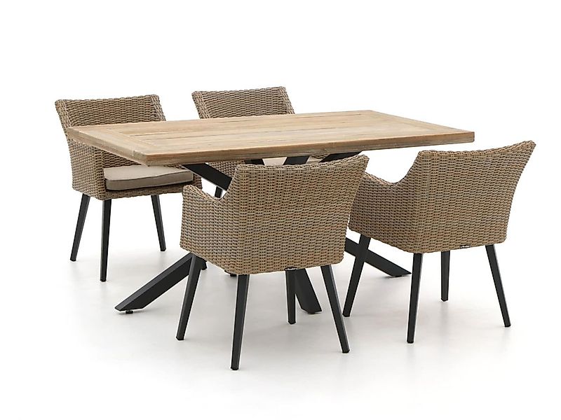 Manifesto Matese/Montorio 160 cm Gartenmöbel-Set 5-teilig günstig online kaufen