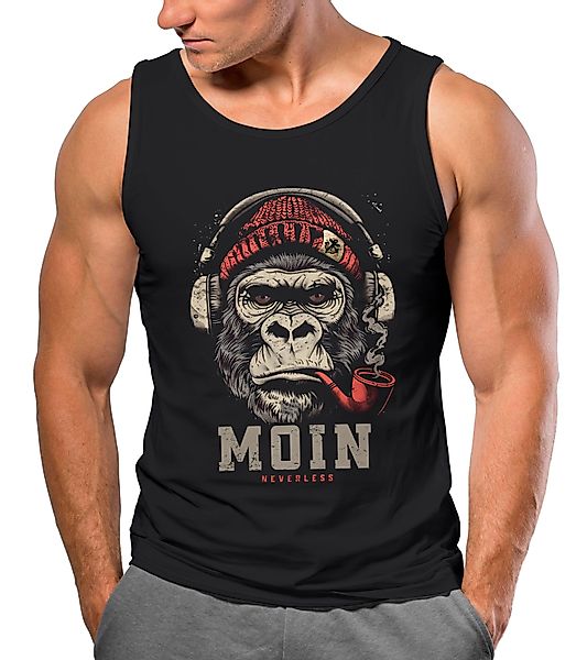 Neverless Tanktop Herren Tank-Top Shirt Moin günstig online kaufen
