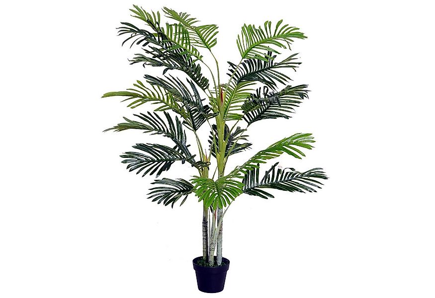 Kunstpflanze Künstliche Palme Groß mit Pflanztopf Palmen, Outsunny, Höhe 15 günstig online kaufen