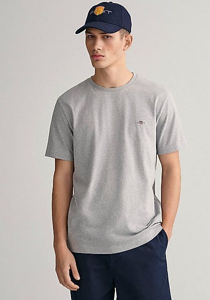 Gant T-Shirt "REG SHIELD SS T-SHIRT", mit Logostickerei auf der Brust günstig online kaufen