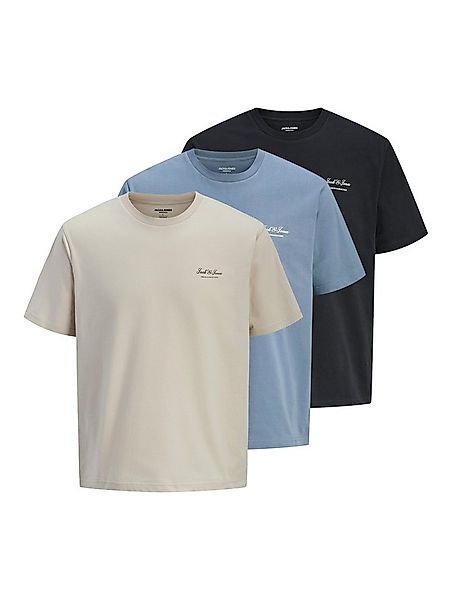 Jack & Jones T-Shirt JJEARCHIVE GRAPHIC TEE SS O-NECK 3PK MP (Packung, 3-tl günstig online kaufen