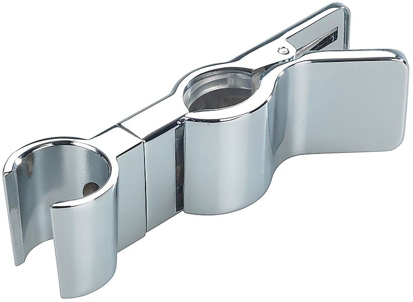 WENKO Brausehalter Duschkopfhalter Metall Chrom, Universal-Handbrausehalter günstig online kaufen