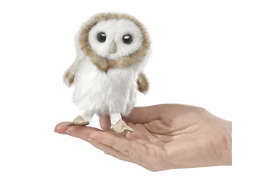 Folkmanis Handpuppen Fingerpuppe Folkmanis Fingerpuppe mini Schleiereule 26 günstig online kaufen