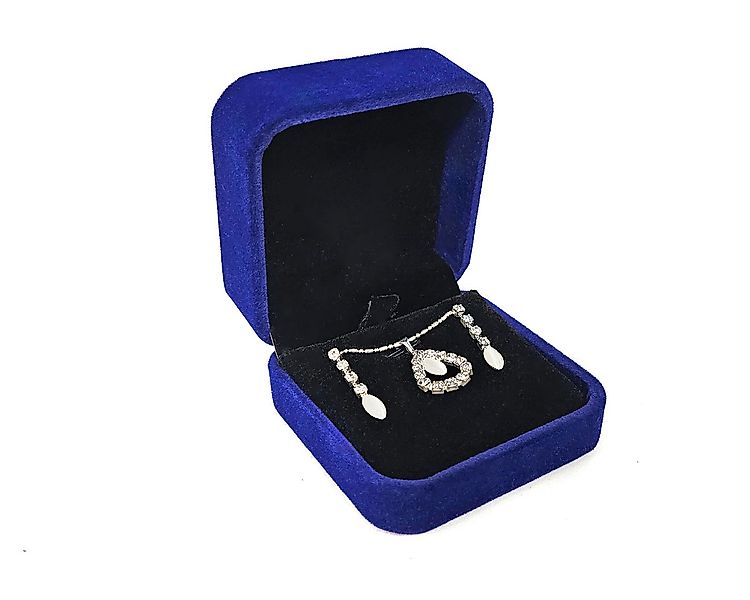 Yudu Aufbewahrungsbox Schmucketuis Geschenkbox Schmuckaufbewahrung mit Velo günstig online kaufen