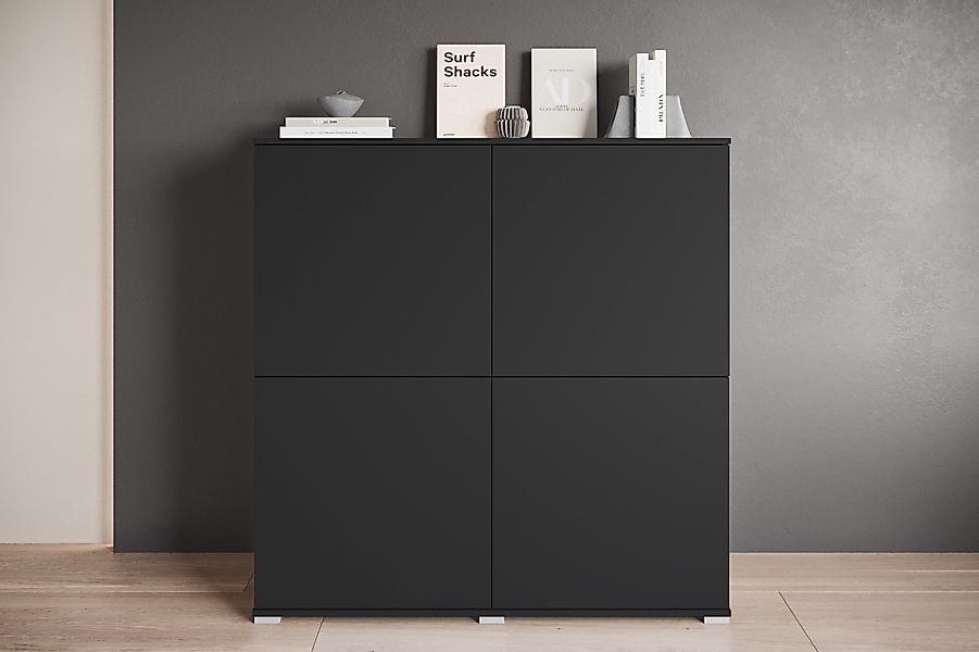 INOSIGN Highboard Kenia, moderne grifflose Hochkommode günstig online kaufen