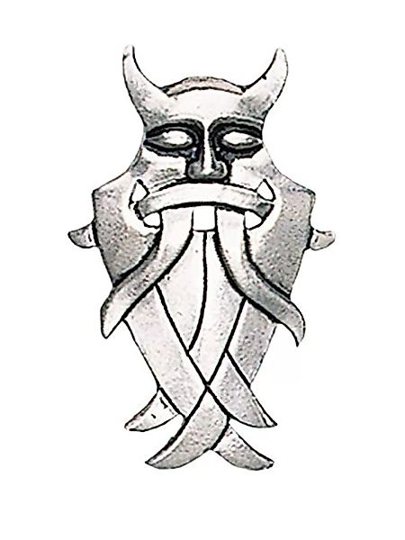 Adelia´s Amulett "Anhänger Trove of Valhalla", Odins Maske - Schläue und Ve günstig online kaufen