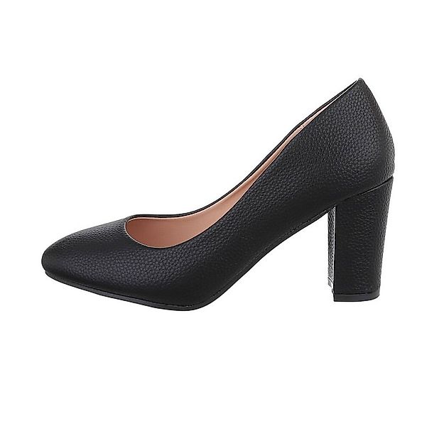 Ital-Design Damen Abendschuhe Elegant High-Heel-Pumps Blockabsatz High Heel günstig online kaufen