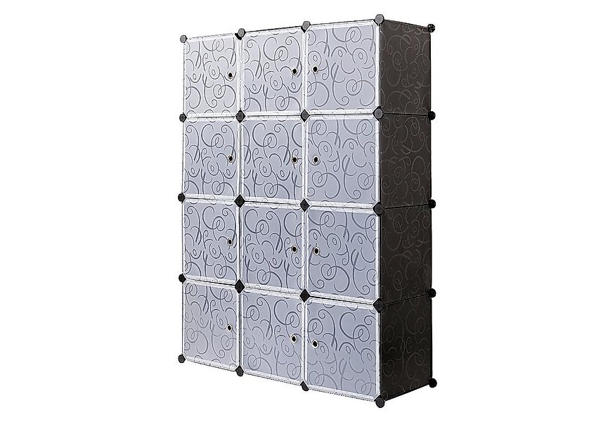 Mondeer Kleiderschrank Steckregal Staub- und Wasserabweisend, mit Tür, mit günstig online kaufen