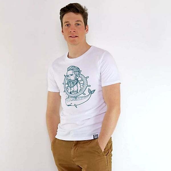 Shirt Captain Ahab Aus Biobaumwolle Weiß günstig online kaufen