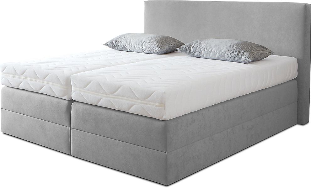 Westfalia Schlafkomfort Boxspringbett wahlweise mit Kaltschaum-Topper günstig online kaufen