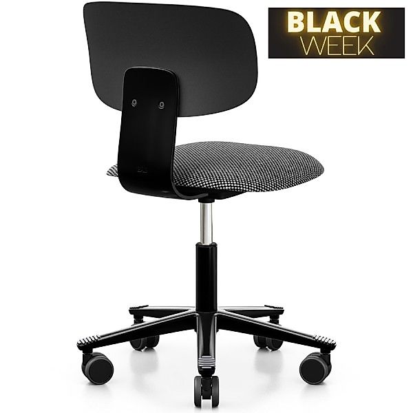 HAG Tion 2140 Bürostuhl schwarz - Sitz Stoff Sisu 165 - Rückenschale Kunsts günstig online kaufen