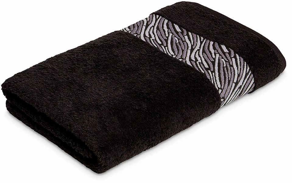 Möve for frottana Badetuch "Shadow" mit Borkenbordüre günstig online kaufen