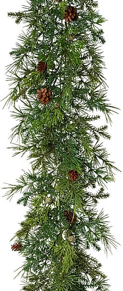 Winterliche Kunstpflanze Weihnachtsdeko, Weihnachtsgirlande Zeder, Creativ günstig online kaufen