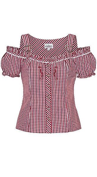 Nübler Dirndlbluse Miederbluse Herta in Rot von Nübler günstig online kaufen