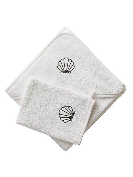 vertbaudet Kapuzenhandtuch Baby Kapuzenbadetuch & Waschhandschuh günstig online kaufen