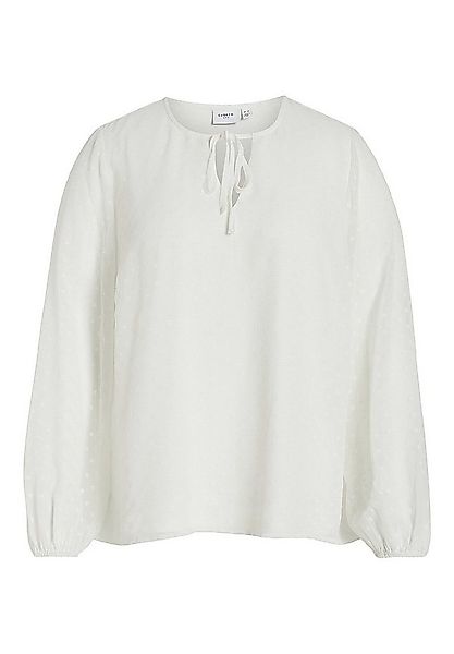 Vila Blusenshirt Plus Size Blusen mit Design Ballonärmeln VIEDEE L/S TOP/CU günstig online kaufen