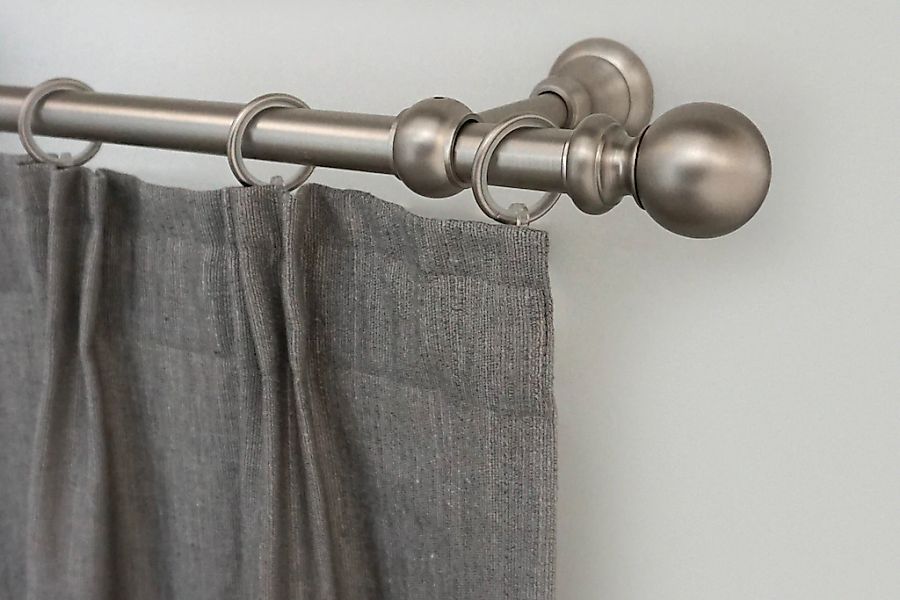 GARESA Gardinenstange "ANDREA" Ø 20 mm 1 läufig-läufig Wunschmaßlänge Vorha günstig online kaufen