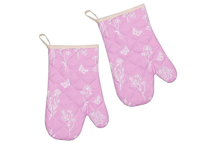 Kracht Topfhandschuhe Wildblumen, (Set, 2-tlg., 2-teilig), 2er Set Ofenhand günstig online kaufen