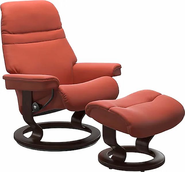 Stressless® Relaxsessel »Sunrise« mit Classic Base, Größe S, Gestell Braun, günstig online kaufen