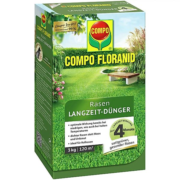 Compo Rasen-Langzeitdünger 3 kg günstig online kaufen