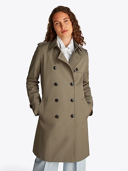 Tommy Hilfiger Trenchcoat "COTTON DB SLIM FIT TRENCH", mit den typischen Tr günstig online kaufen