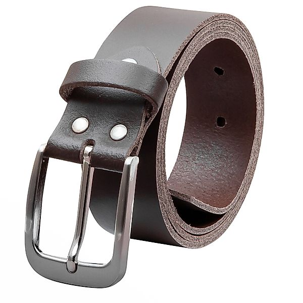 COLOGNEBELT Ledergürtel OM428-SL-Dunkelbraun MADE IN GERMANY, günstig online kaufen