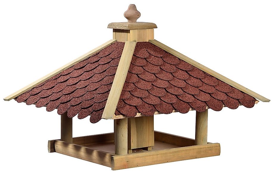 Dehner Vogelhaus Natura Premium Wildvogel Futterhaus Brixen, 51 x 40 x 51 c günstig online kaufen