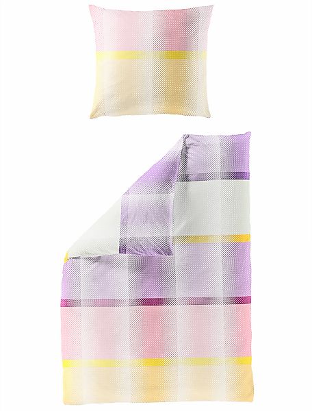BIERBAUM Bettwäsche "2345BW4121" 2 Stk. tlg. Bettwäsche, 100 % Baumwolle, p günstig online kaufen