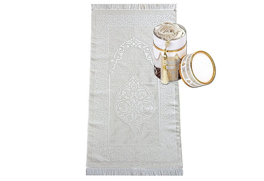 TeppichHome24 Teppich Gebetsteppich Geschenkbox und 99er Gebetskette – eleg günstig online kaufen