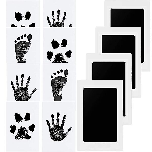 FOUORTUNATE-BEE Bilderrahmen Baby Handabdruck und Fußabdruck günstig online kaufen
