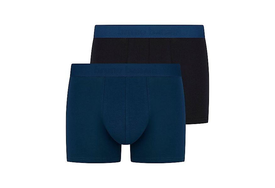 Bruno Banani Boxer Flowing (2er Pack) mit kontrastreichem Logobund günstig online kaufen