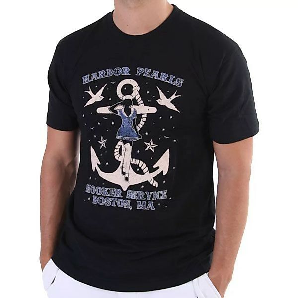 Porn Deluxe T-Shirt Men - Harbor Pearls - Schwarz günstig online kaufen