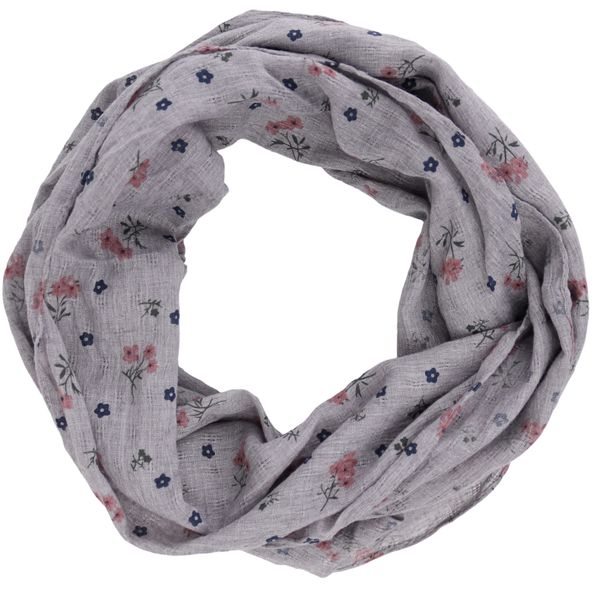 MIRROSI Loop Damen Schal mit Blumen-Muster günstig online kaufen