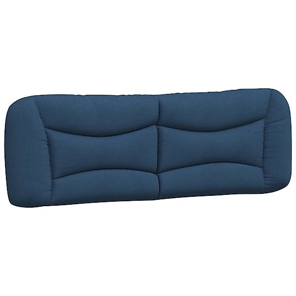 vidaXL Kopfteil Kopfteil-Kissen "Hvar" Blau 160 günstig online kaufen