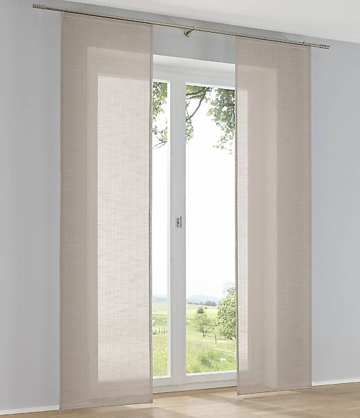 Kutti Schiebegardine "Boston Schiebevorhang" Paneelwagen 1 Stk. tlg. Schieb günstig online kaufen