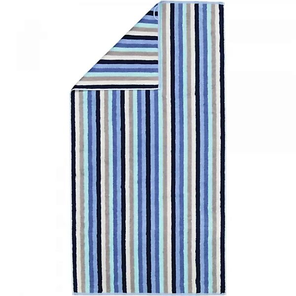 Cawö Handtücher Shades Streifen 6235 - Farbe: aqua - 11 - Duschtuch 70x140 günstig online kaufen