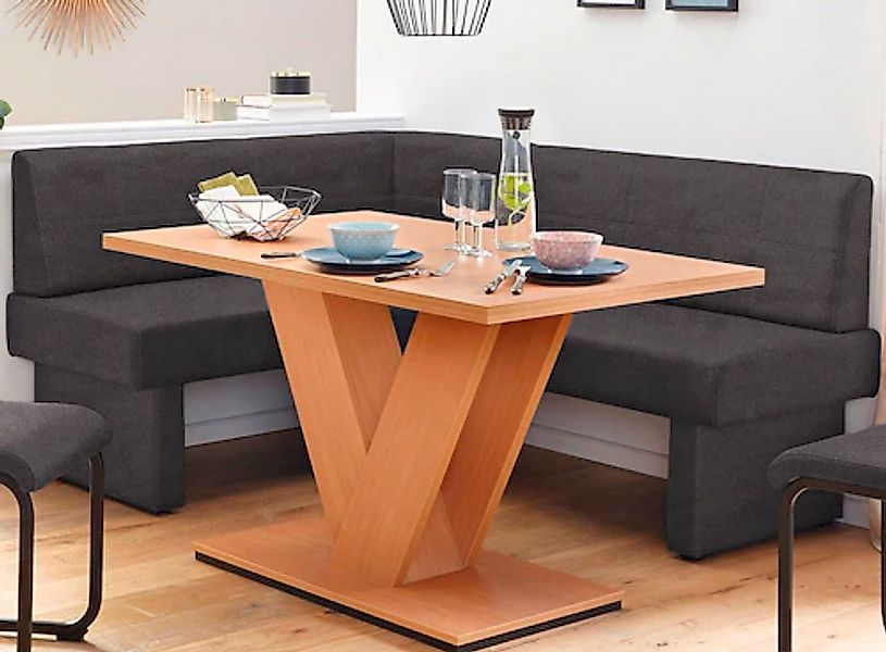 Home affaire Eckbank "Nils" Sitz und Rücken gepolstert, verschiedene Qualit günstig online kaufen