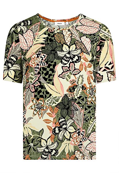 elanza T-Shirt Shirt mit Blumen-Print in günstig online kaufen