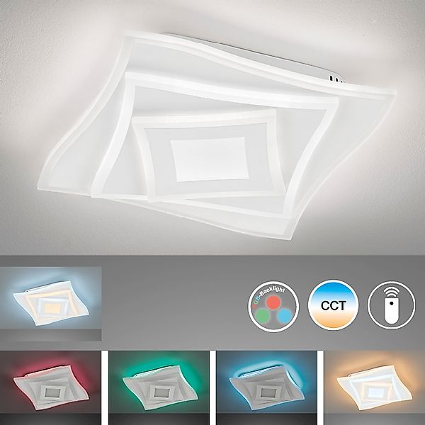 FISCHER & HONSEL Deckenleuchte »Hero«, 1 flammig, Leuchtmittel LED-Modul günstig online kaufen