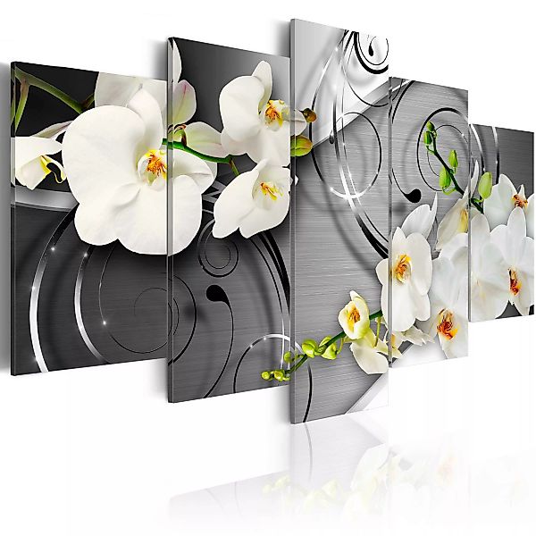 Wandbild - Milky orchids günstig online kaufen