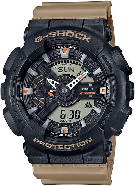 CASIO G-SHOCK Chronograph GA-110TU-1A5ER, Quarzuhr, Armbanduhr, Herrenuhr, günstig online kaufen