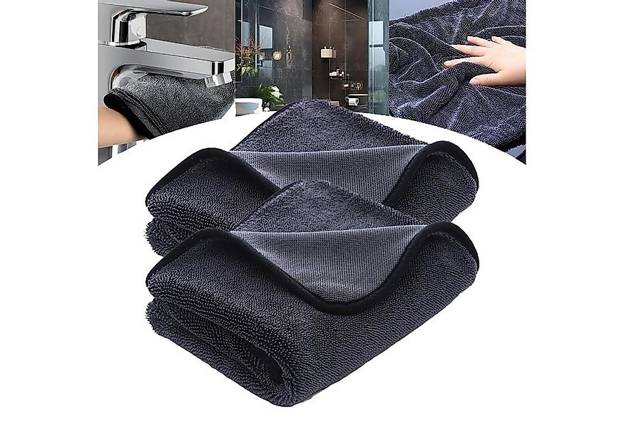 FOUORTUNATE-BEE Geschirrtuch 2 Stück Mikrofasertuch Trockentücher fusselfre günstig online kaufen