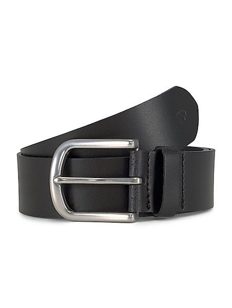 TOM TAILOR Ledergürtel Belts TTMARIO Ledergürtel mit abgerundeter Dornschli günstig online kaufen