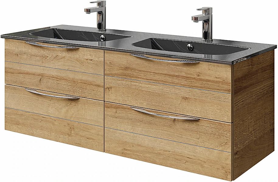 Saphir Waschtisch "Serie 6025 Mineralmarmor-Waschtisch mit Unterschrank, 13 günstig online kaufen