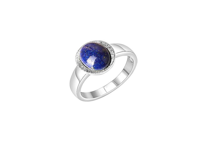 Vivance Fingerring 925/- Sterling Silber rhodiniert Lapislazuli günstig online kaufen