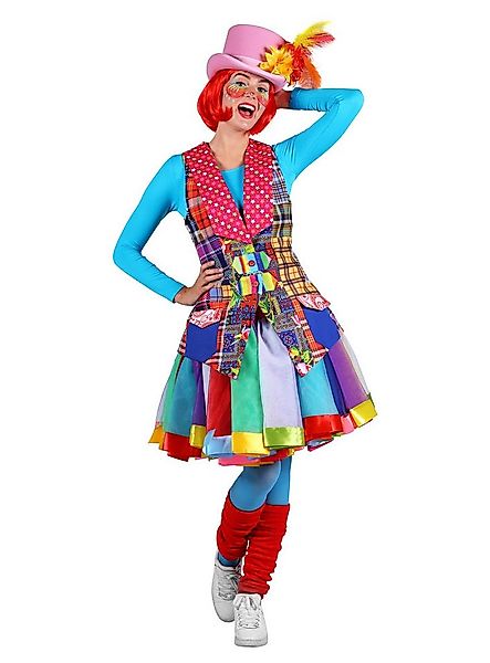 thetru Clown-Kostüm Flickenweste Clown - Clownkostüm für Fasching Hall, Kna günstig online kaufen