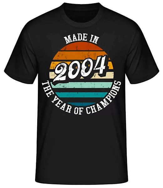 2004 The Year Of Champions · Männer Basic T-Shirt günstig online kaufen