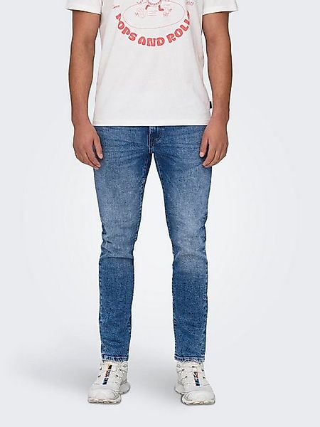 ONLY & SONS Straight-Jeans ONSWEFT REGULAR WB 0021 TAI DNM NOOS im 4-Pocket günstig online kaufen