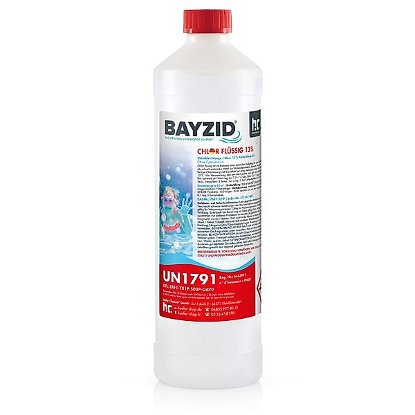 Höfer Chemie GmbH Poolpflege 1 kg BAYZID® Chlor 13% flüssig für Pools günstig online kaufen